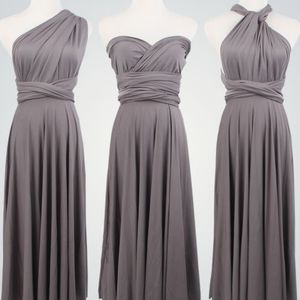 Gray multiway infinity dress small